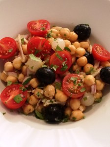 ensalada garbanzos