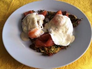 huevos salmon rosti