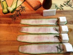 brochetas calabacin queso1