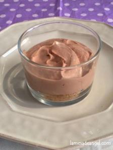 tarta queso chocolate