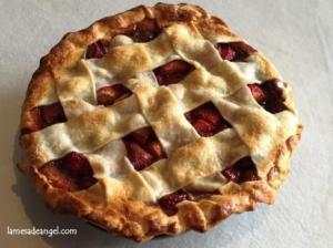 tarta fresa albahaca