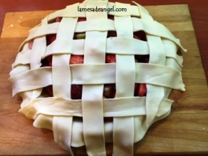 pastel ruibarbo fresas3